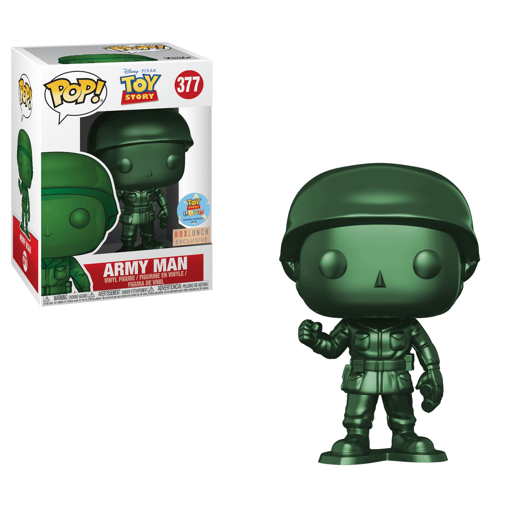 Coming Soon: BoxLunch Exclusive Metallic Army Man Pop!