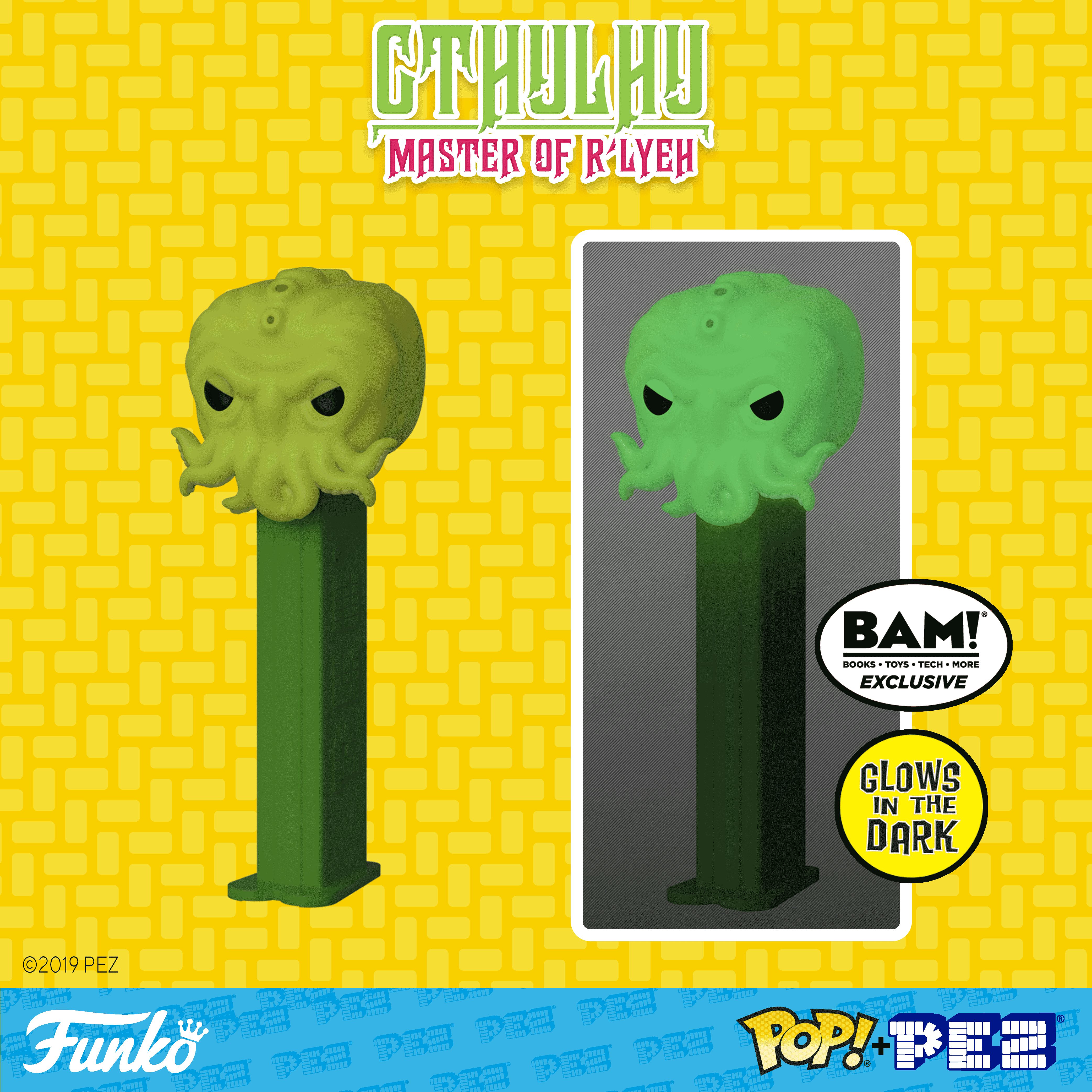 Coming soon - Pop! PEZ Cthulhu!