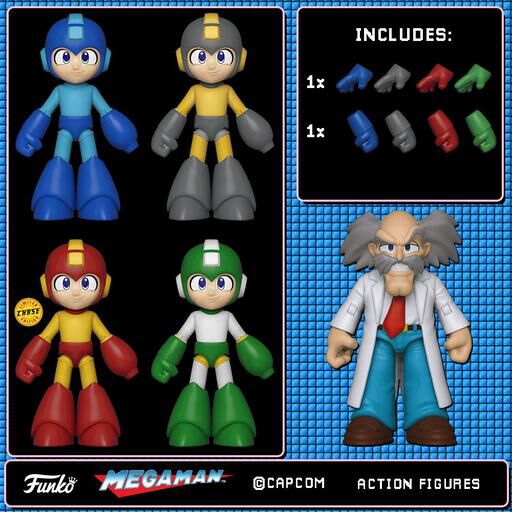 Coming Soon: Mega Man Action Figures!