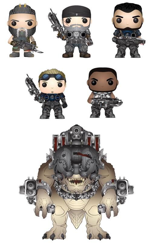 London Toy Fair Reveals: Gears of War Wave 2 Pop!s!