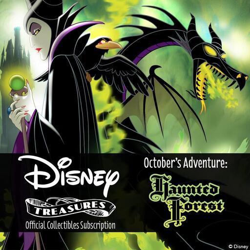 The Disney Treasures October Adventure is Haunted Forest!