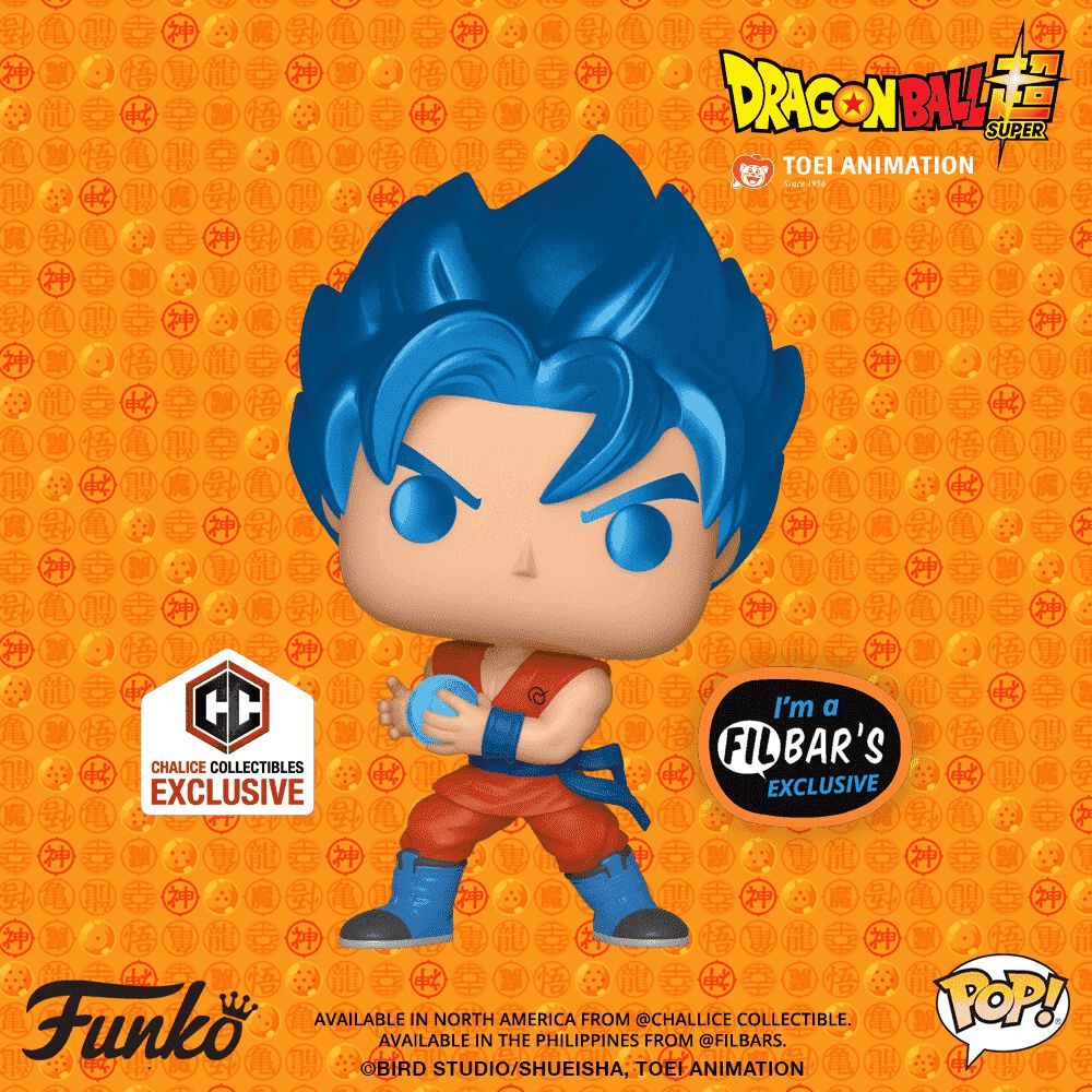 Coming Soon: Chalice Collectibles Exclusive Metallic SSGSS Goku (Kamehameha) Pop!