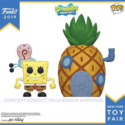 Toy Fair New York Reveals: SpongeBob Pop! Town!