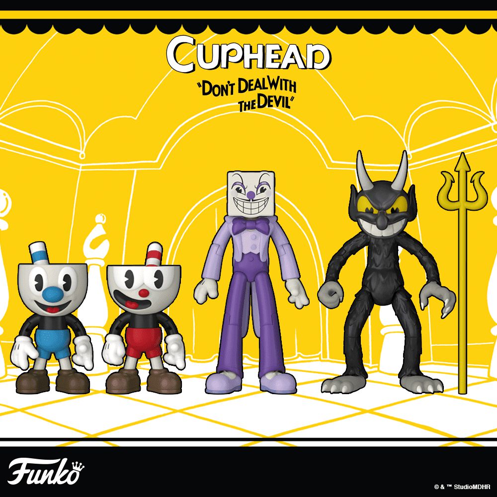 Available Now: Cuphead Action Figures!