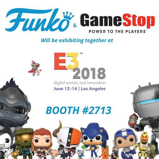 Funko & GameStop at E3 2018!