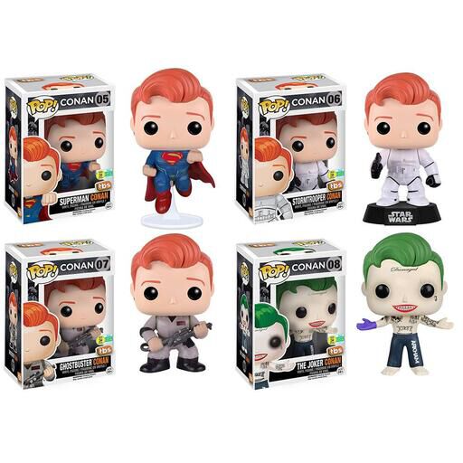 Conan O'Brien Returns to Comic-Con International® With All New Pop! Vinyl Figures from TBS and Funko!