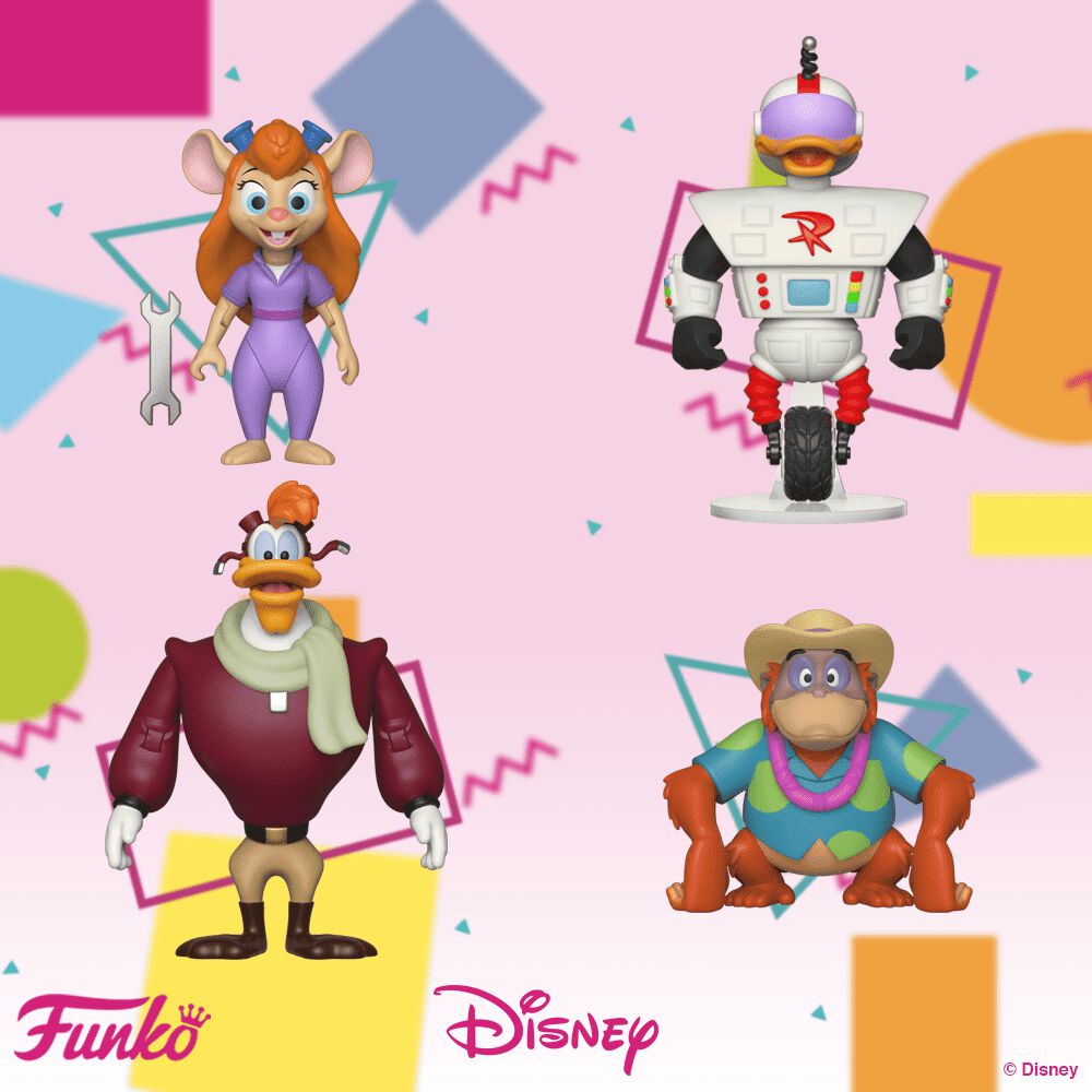 Available Now: Disney Afternoon Action Figures!