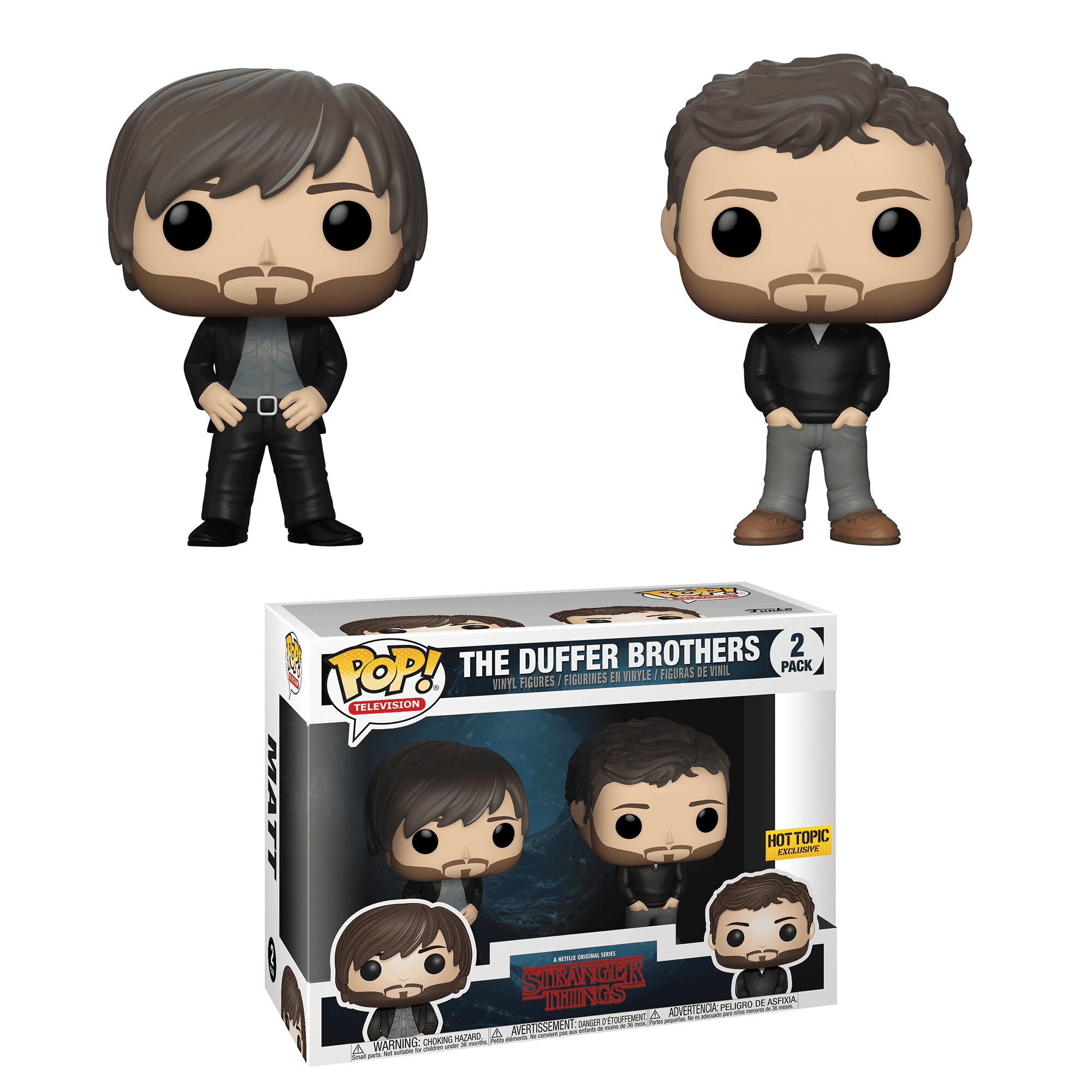 Coming Soon: Hot Topic Exclusive The Duffer Brothers Pop! 2-Pack!