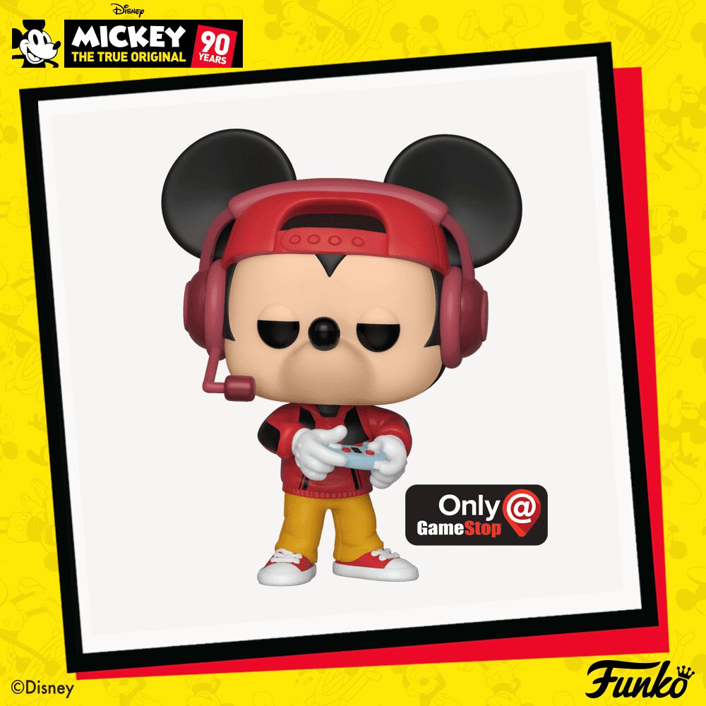 Available Now: GameStop Exclusive Gamer Mickey Pop!