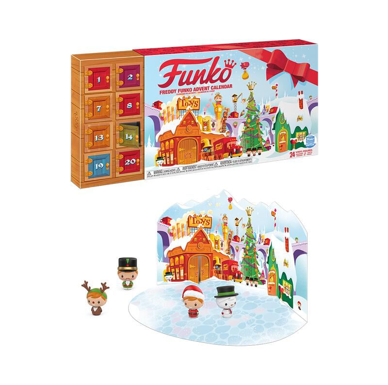 Freddy Funko Pint Size Heroes Advent Calendar & Holiday Cookie Cutters!