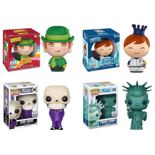 NYCC 2017 Exclusives: Freddy Funko & Friends!