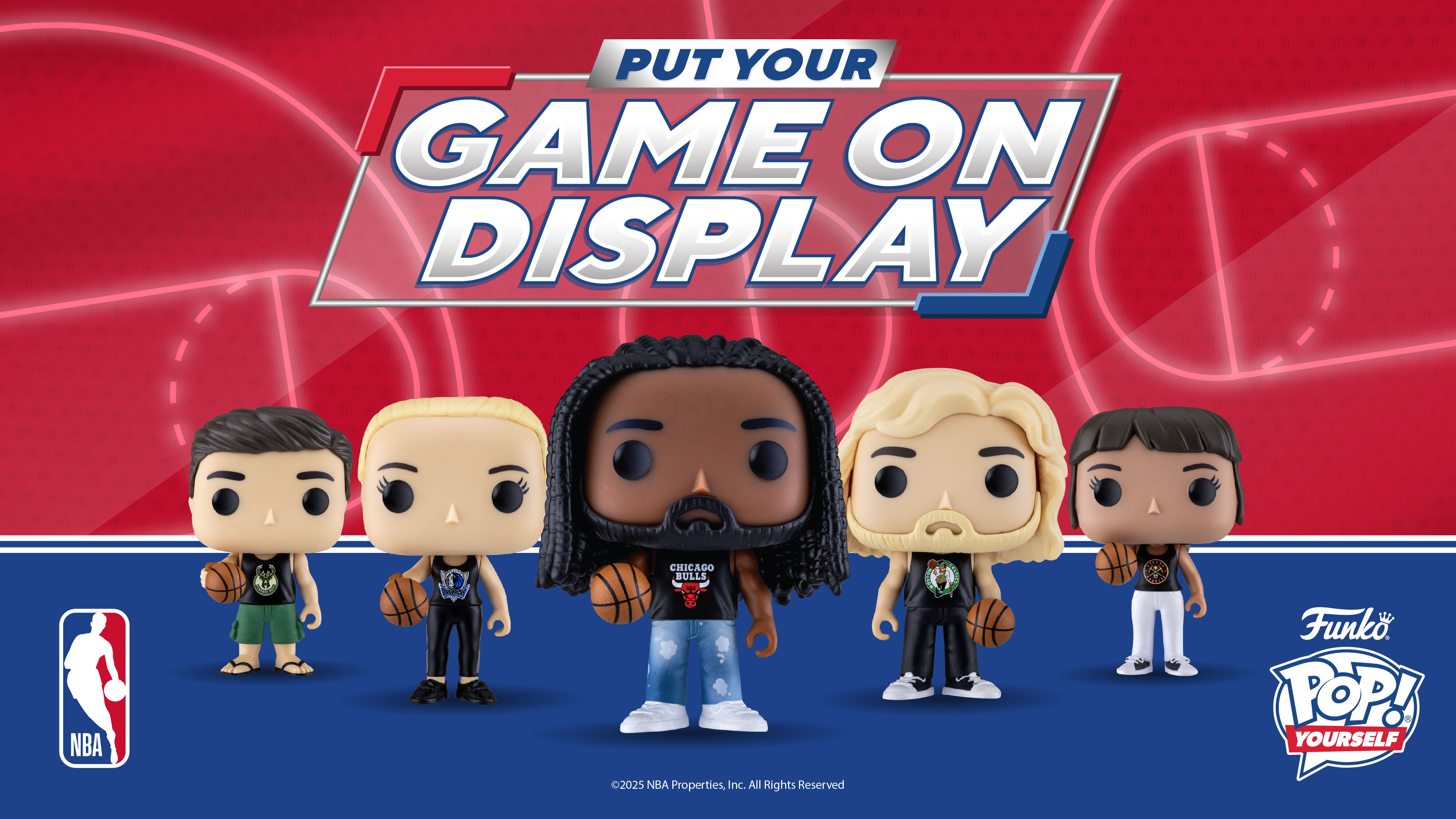 Put Your Game on Display with POP! Yourself, NBA Style