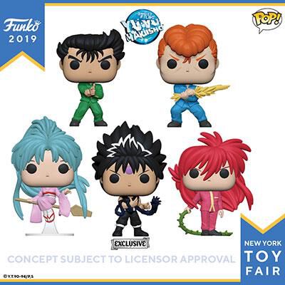 Toy Fair New York Reveals Yu Yu Hakusho Pop