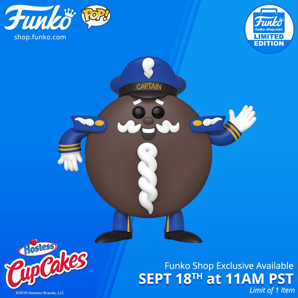 Funko Shop Exclusive Item: Pop! Ad Icons: Captain Cupcake!
