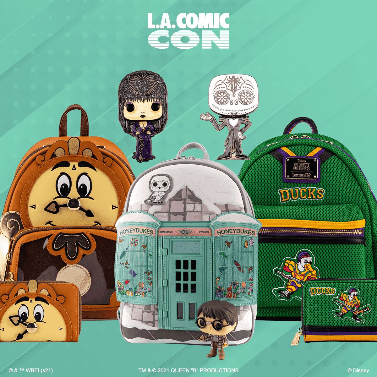 Loungefly at L.A. Comic Con 2021!