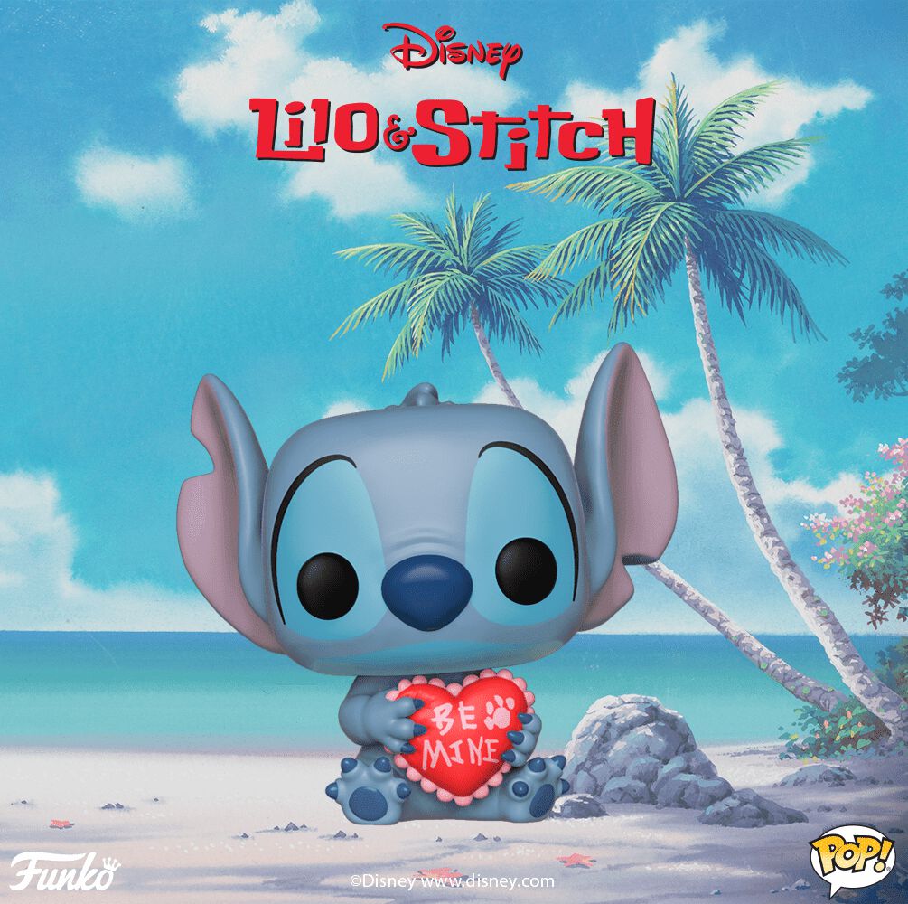 Available Now: Hot Topic Exclusive Stitch Valentine Pop!