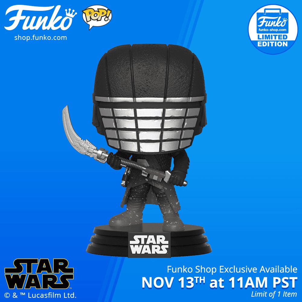 Funko Shop's exclusive item: Pop! Star Wars™: The Rise of Skywalker™ - Knight of Ren™ (Scythe)!