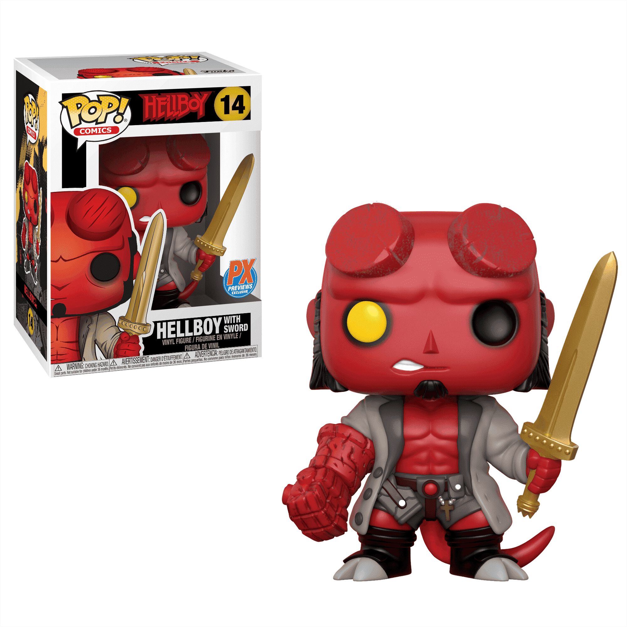 Coming Soon: PREVIEWS Exclusive Hellboy Pop!