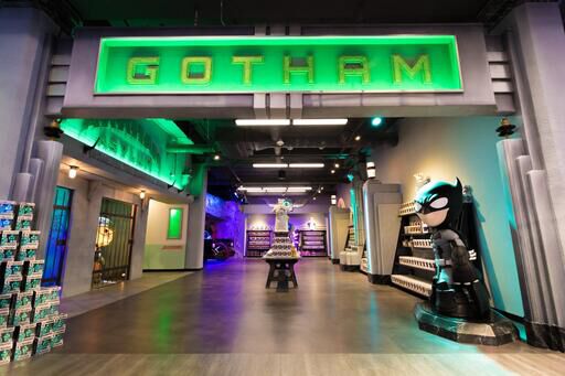 Closer look at Funko HQ's Gotham!