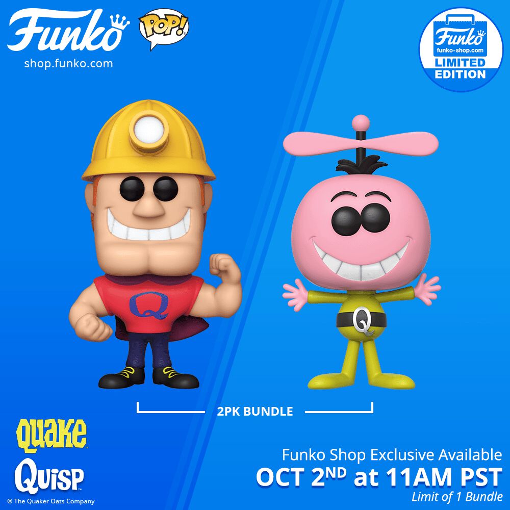 Funko Shop Exclusive Item: Pop! Ad Icons: Quisp & Quake 2-Pack Bundle!