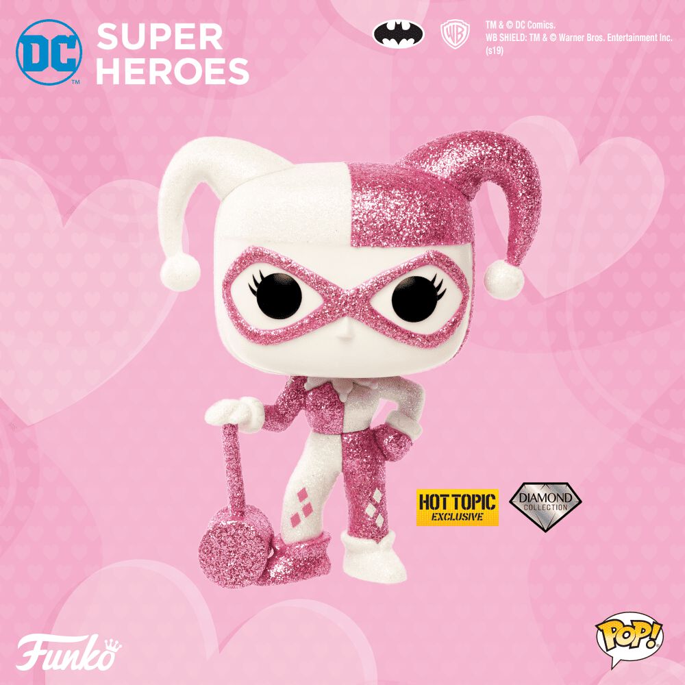 Coming Soon: Hot Topic Exclusive Diamond Collection Harley Quinn Pop!