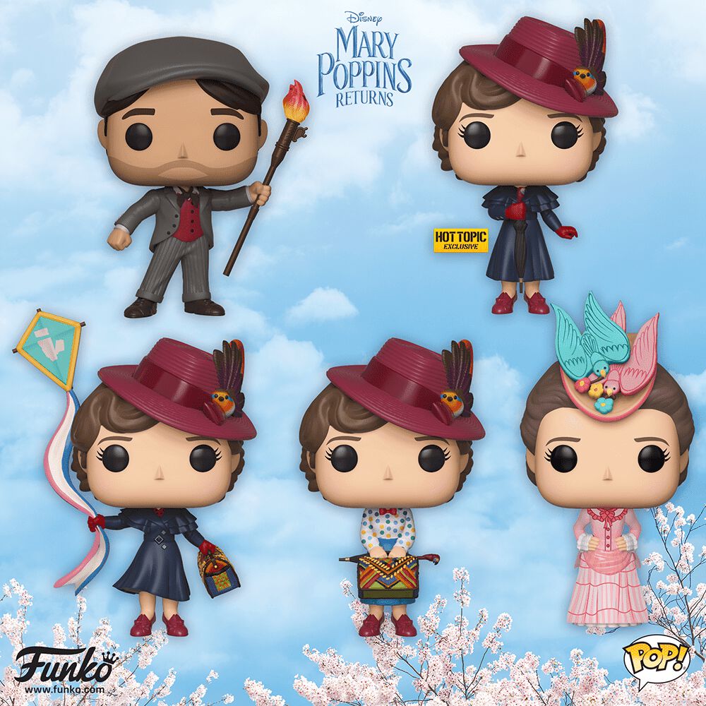 Coming Soon: Mary Poppins Returns - Rock Candy, Vynl., & Pop!