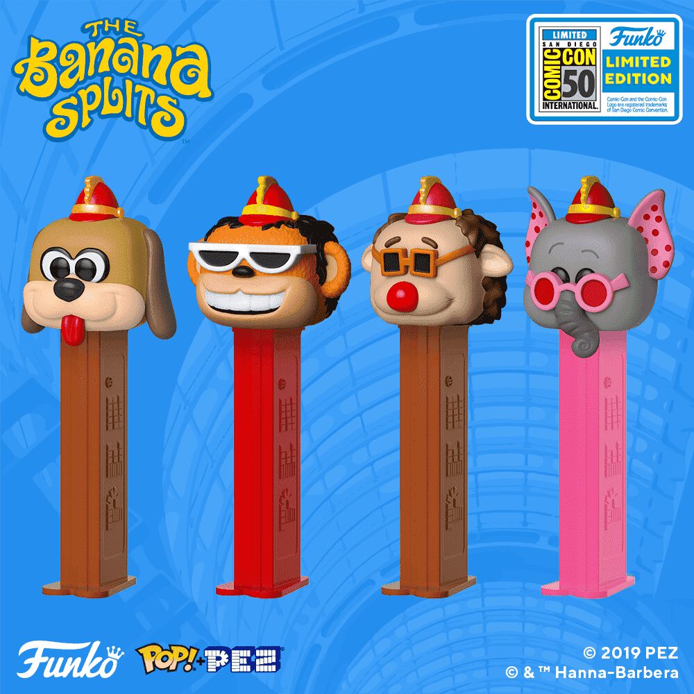 2019 SDCC Exclusive Reveals: The Banana Splits Pop! PEZ!