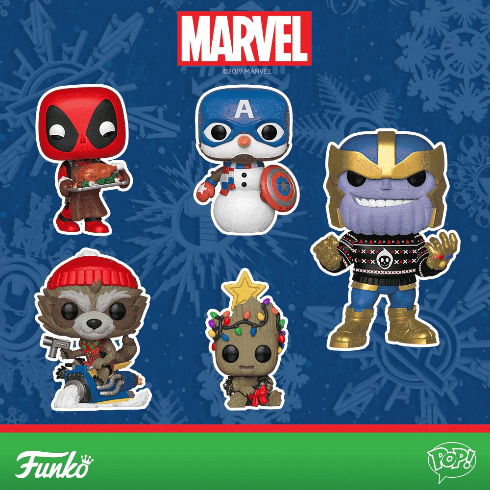 Coming Soon: Marvel Holiday Pop! Pens & Pop!