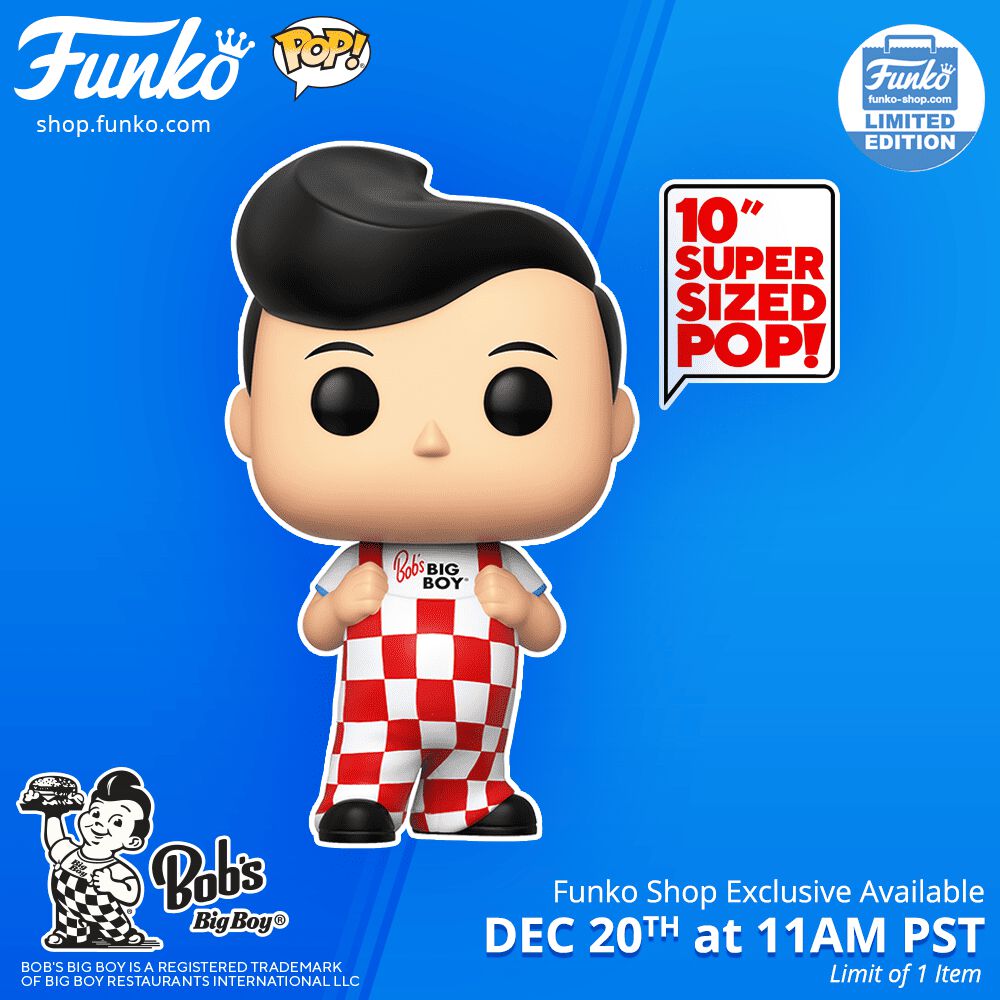 Funko Shop Exclusive Item: Pop! Ad Icons: Big Boy 10''!