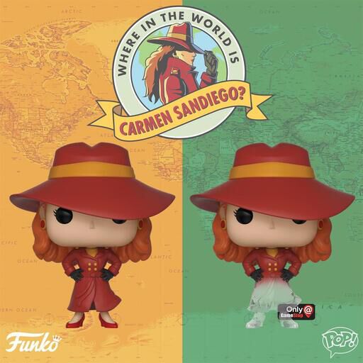 Carmen sandiego funko best sale