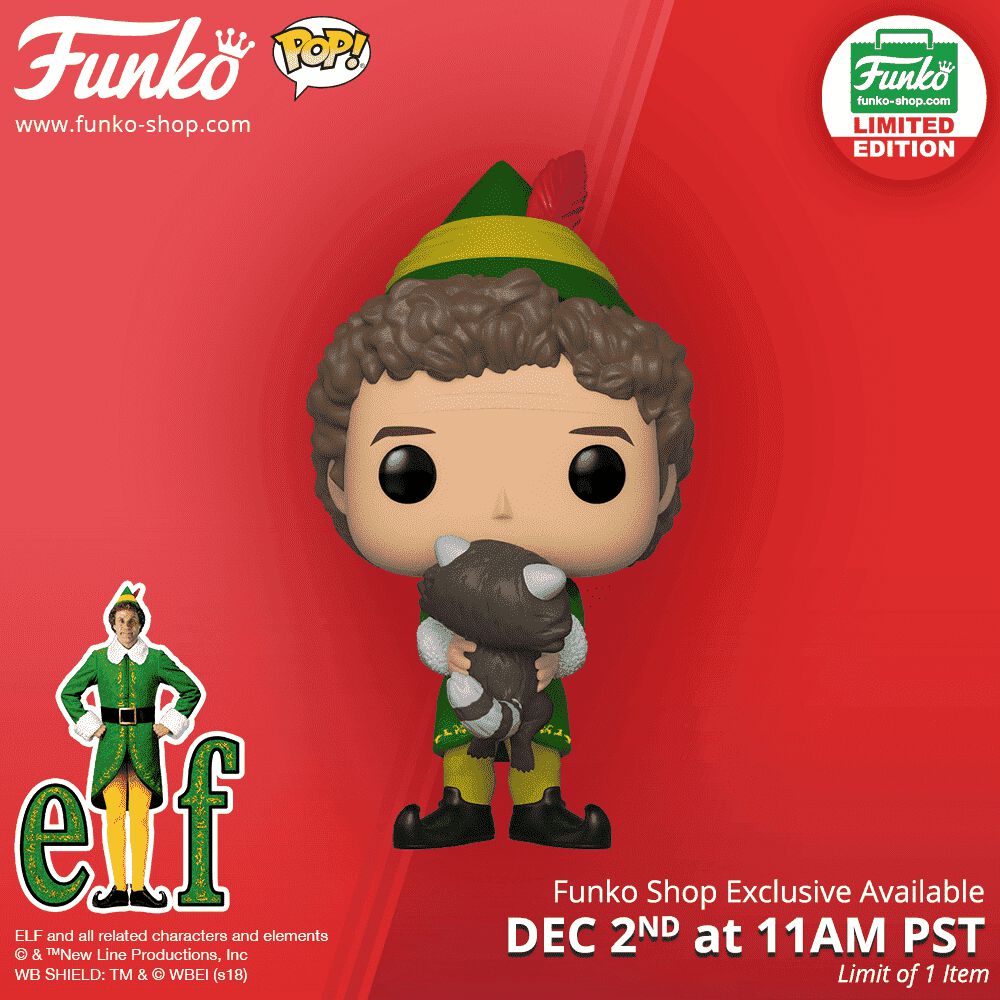 Funko Shop's 12 Days of Christmas: Buddy the Elf Pop!