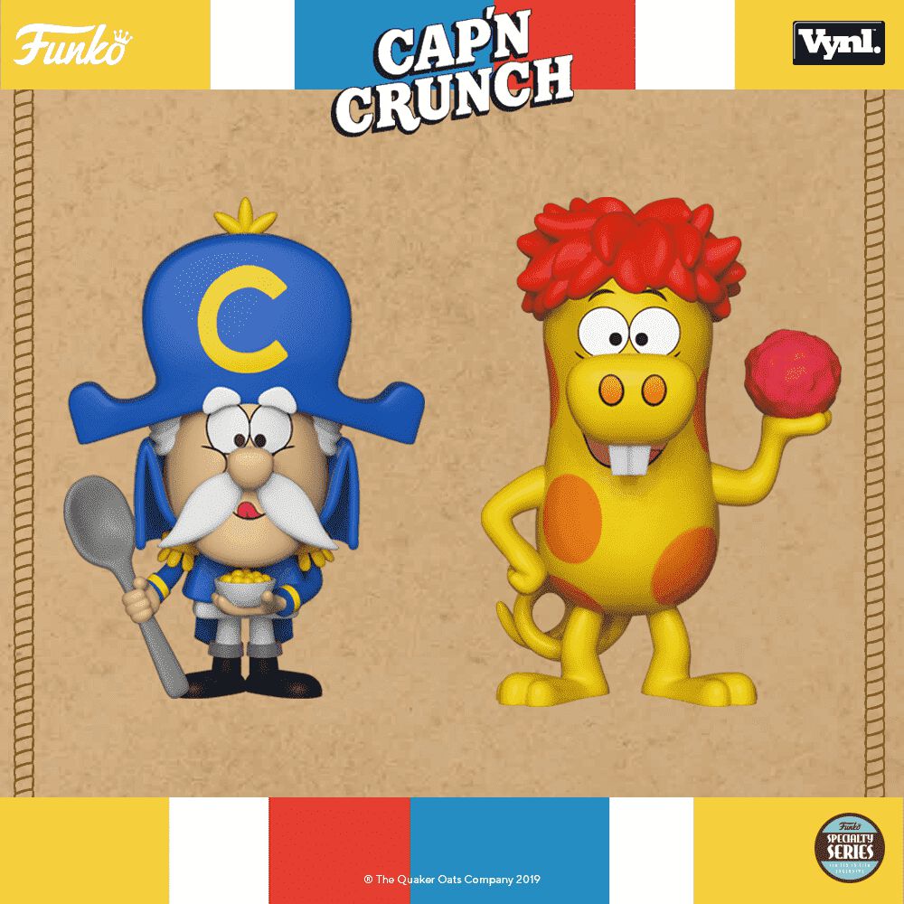 Specialty Series: Cap'N Crunch & Crunchberry Beast Vynl.!
