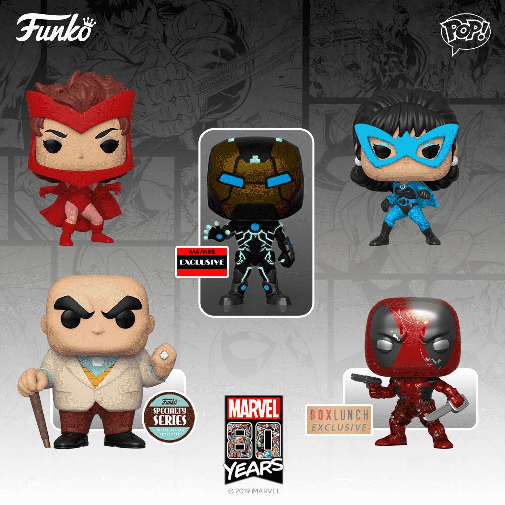 Coming Soon: Pop! Marvel—80th!
