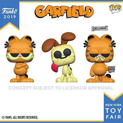 Toy Fair New York Reveals Garfield Pop