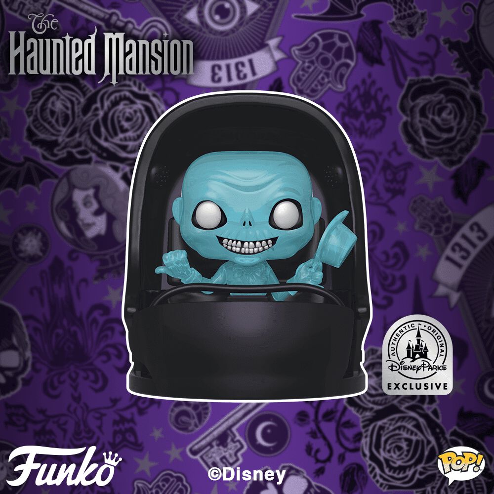 Coming Soon: Disney Theme Parks Exclusive Haunted Mansion Pop! Rides!