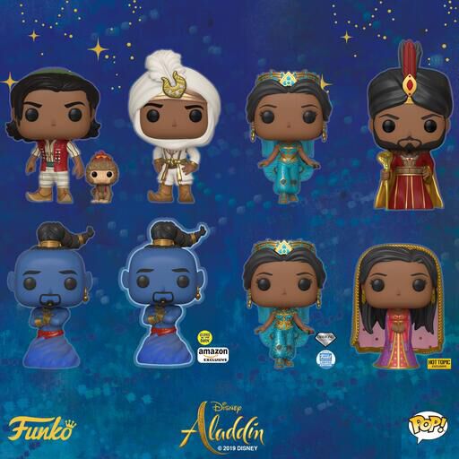 Funko pop aladdin live action clearance