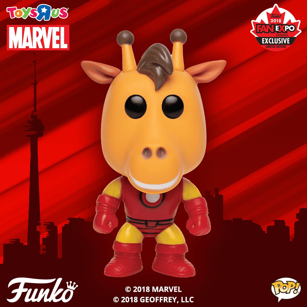 Fan Expo Canada Reveals: Geoffrey as Iron Man Pop!