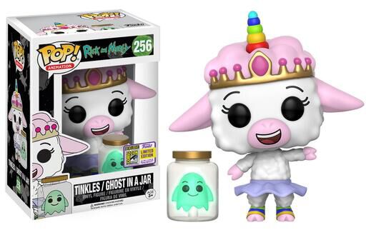 SDCC 2017 Exclusive: Rick and Morty - Tinkles & Ghost in a Jar!