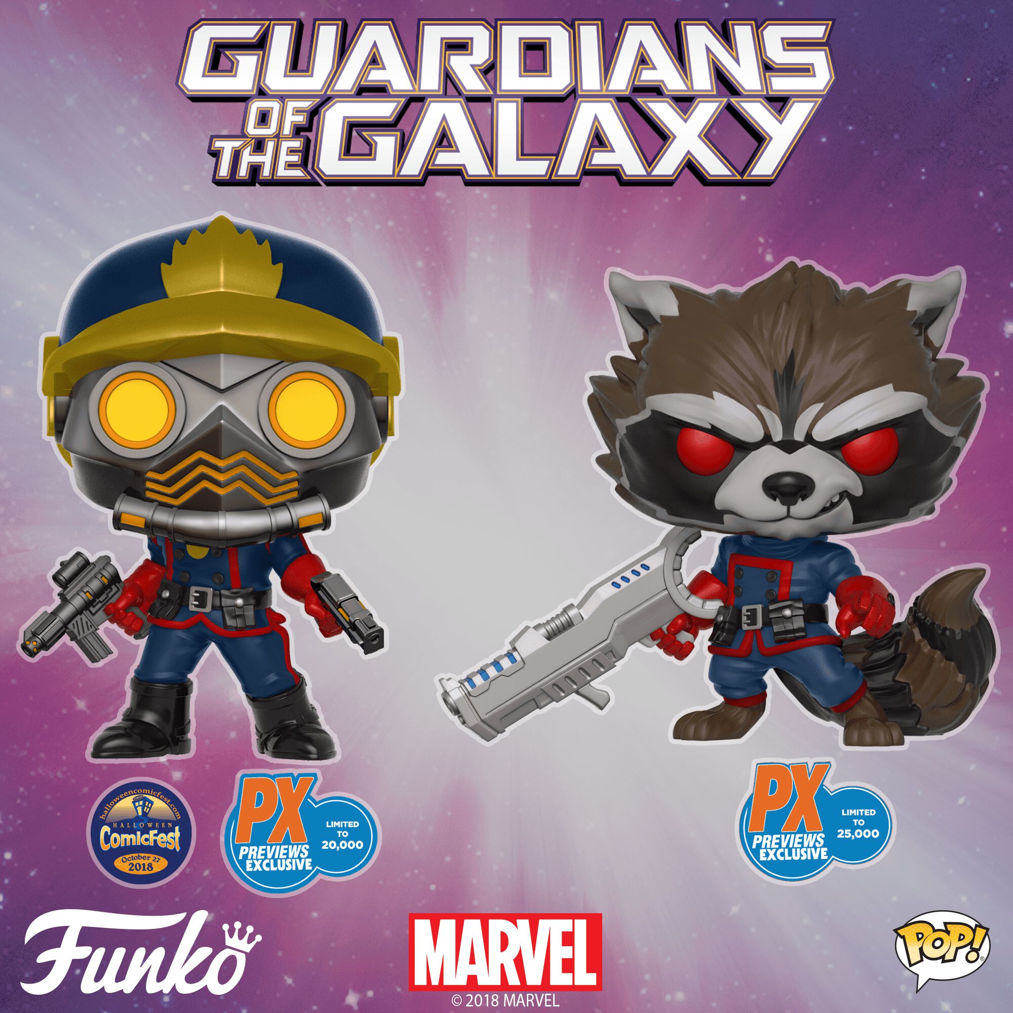 Coming Soon: PREVIEWS Exclusive Star-Lord & Rocket Pop!