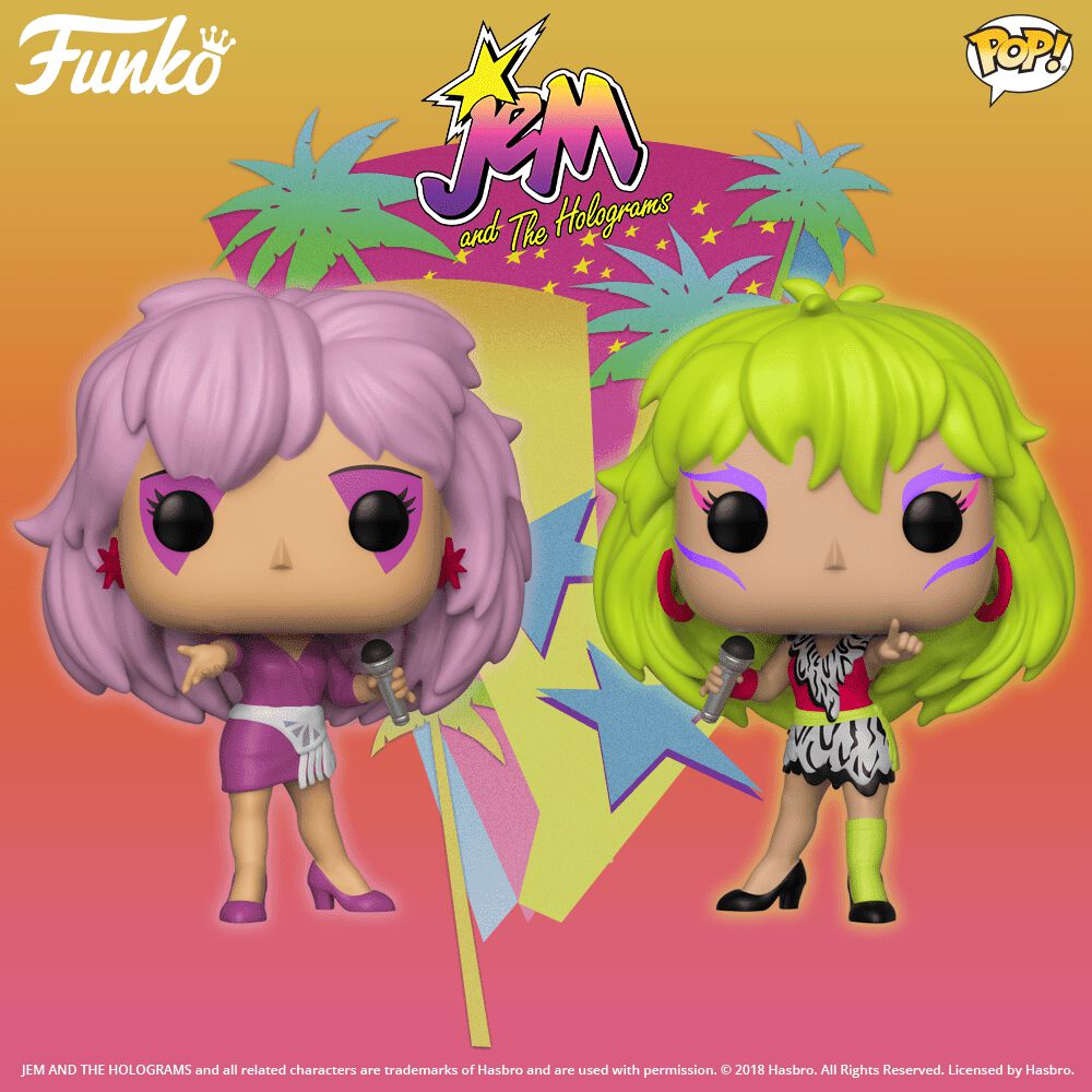 Available now: JEM AND THE HOLOGRAMS Pop!