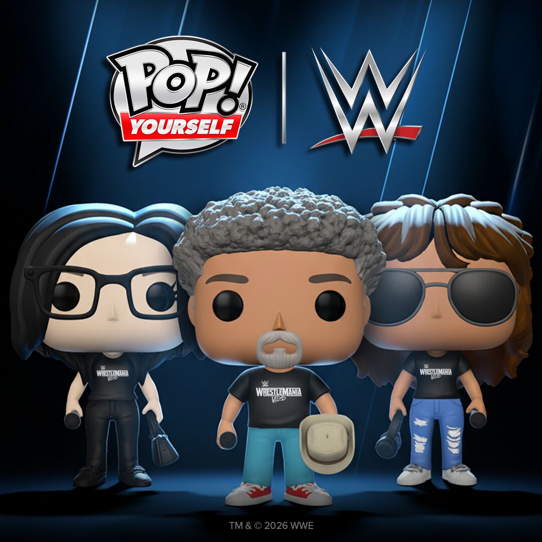 Funko Joins WWE World at WrestleMania 42