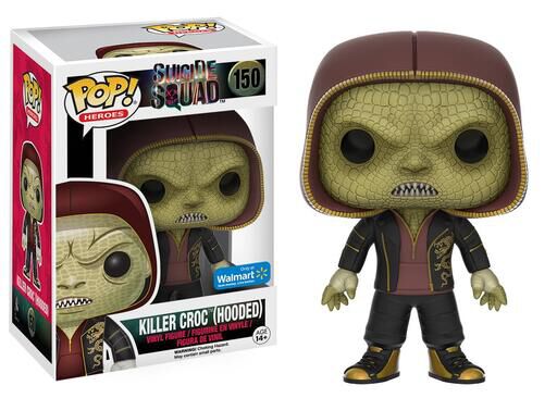 FunkoPop！150 KILER CROC hooded Coming Soon: Walmart Exclusive Hooded Killer Croc!