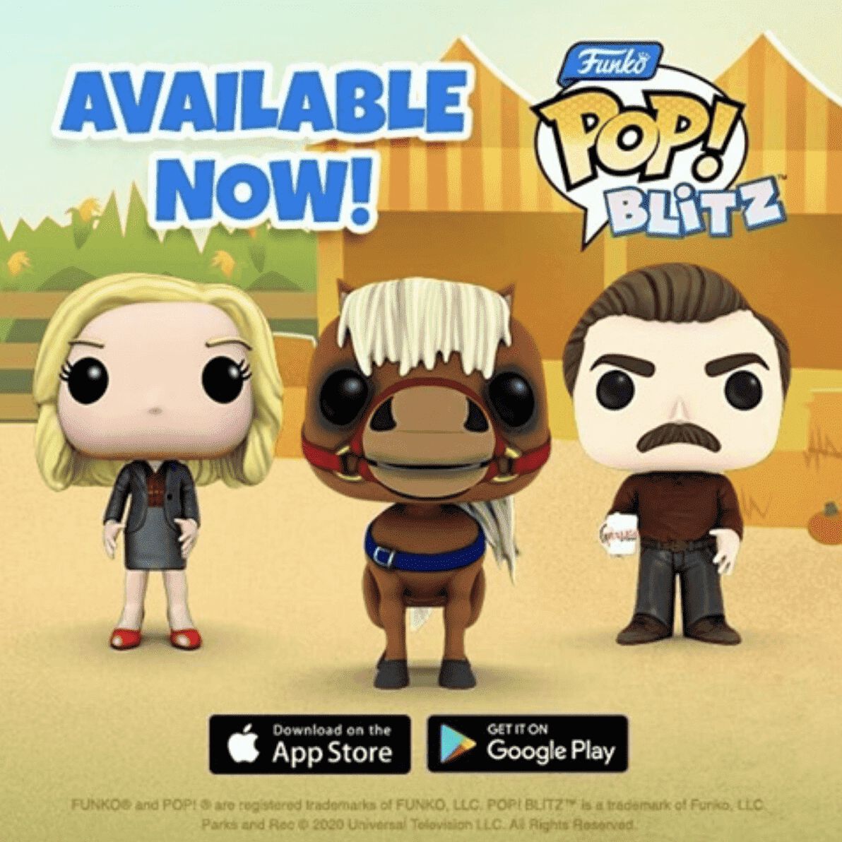 Li'l Sebastian's In Funko Pop! Blitz!