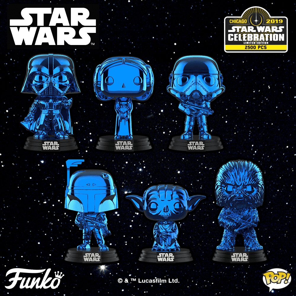 Star Wars Celebration: Pop! Exclusives!