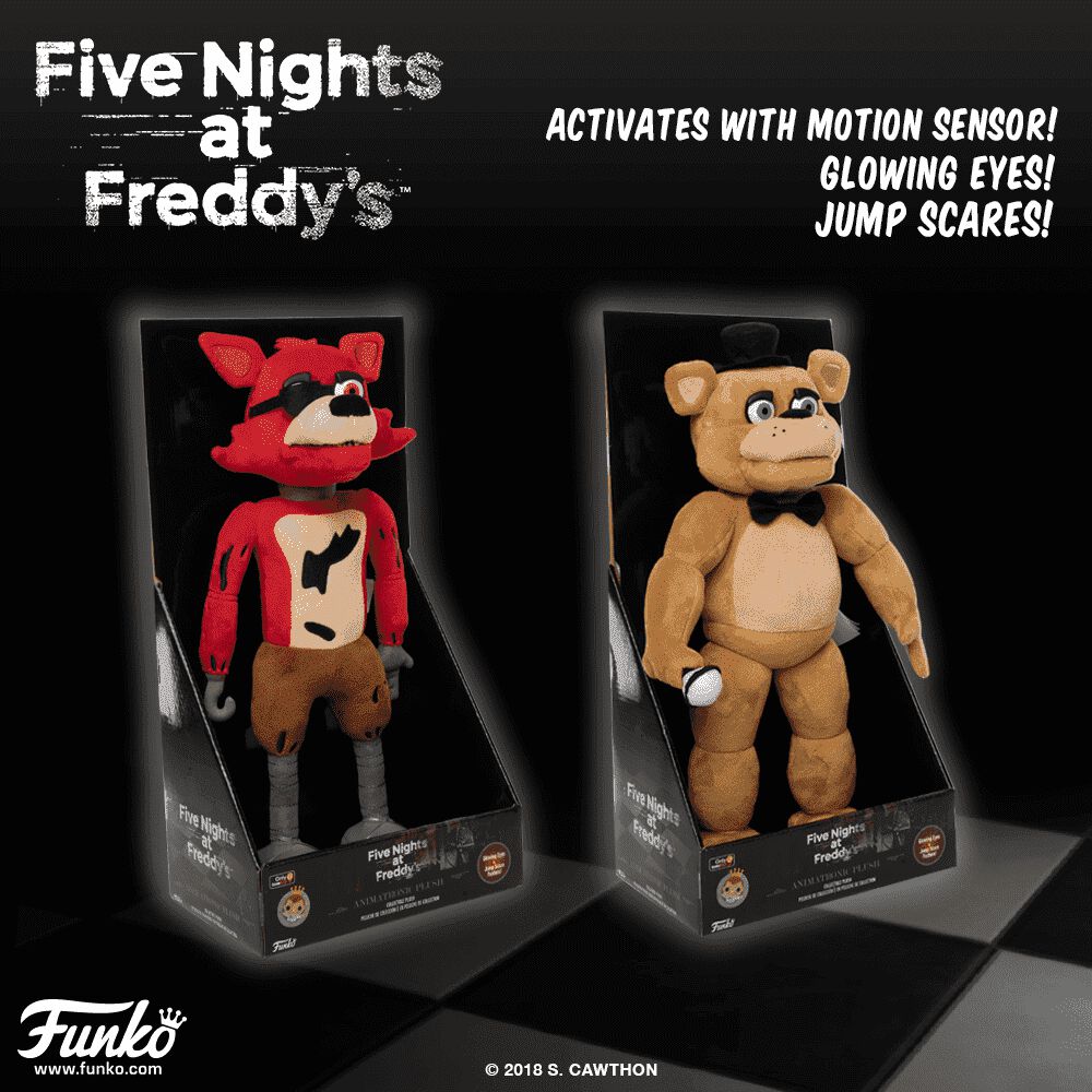 Available Now: GameStop Exclusive Five Nights at Freddy's Animatronic Freddy & Foxy!