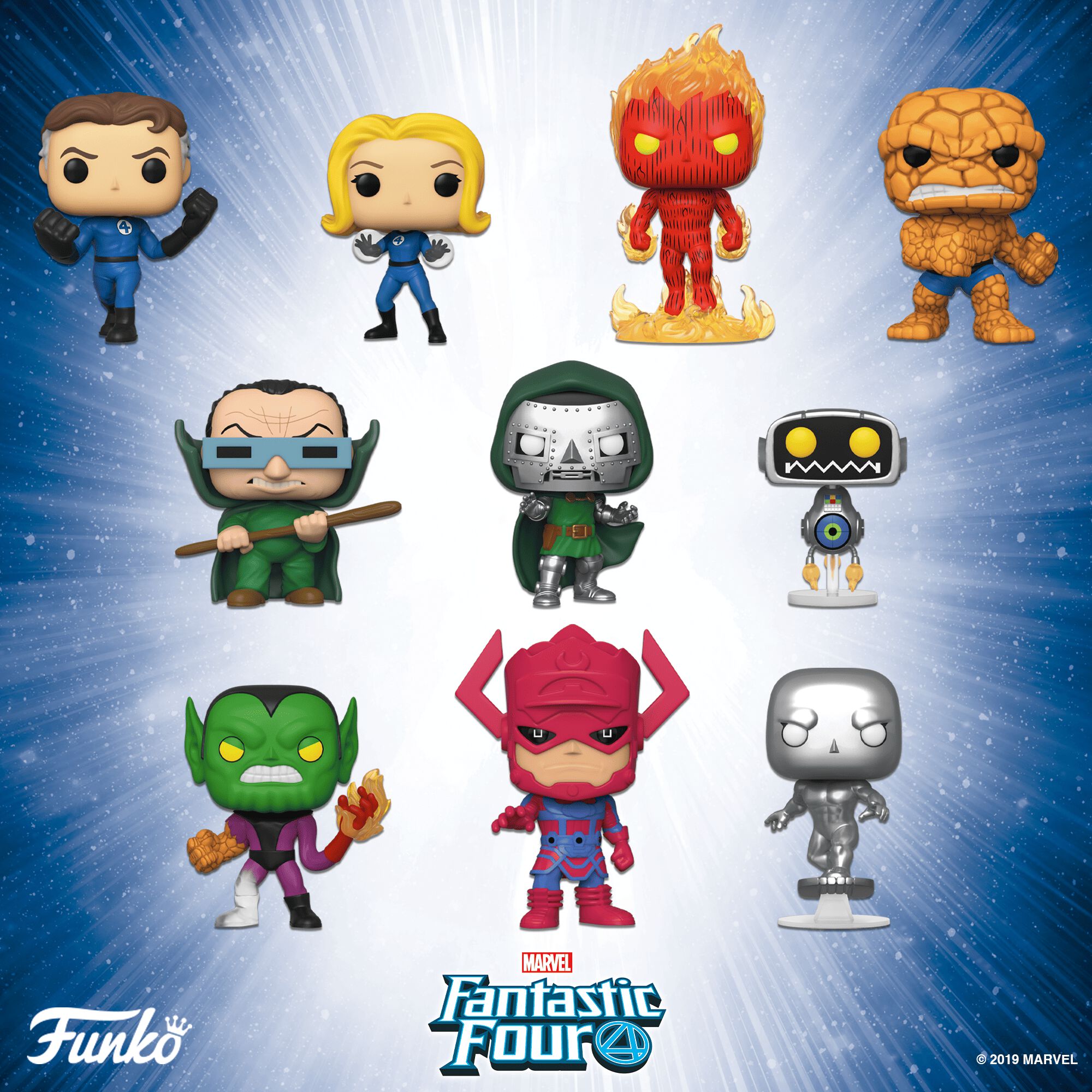 Coming Soon: Fantastic Four—Mystery Minis and Pop!