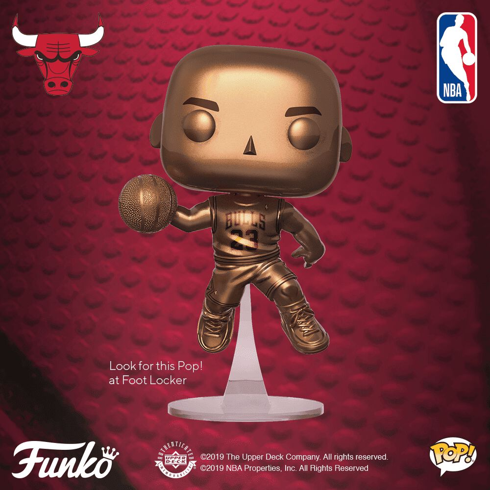 Coming Soon: Foot Locker Exclusive Bronzed Michael Jordan Pop!