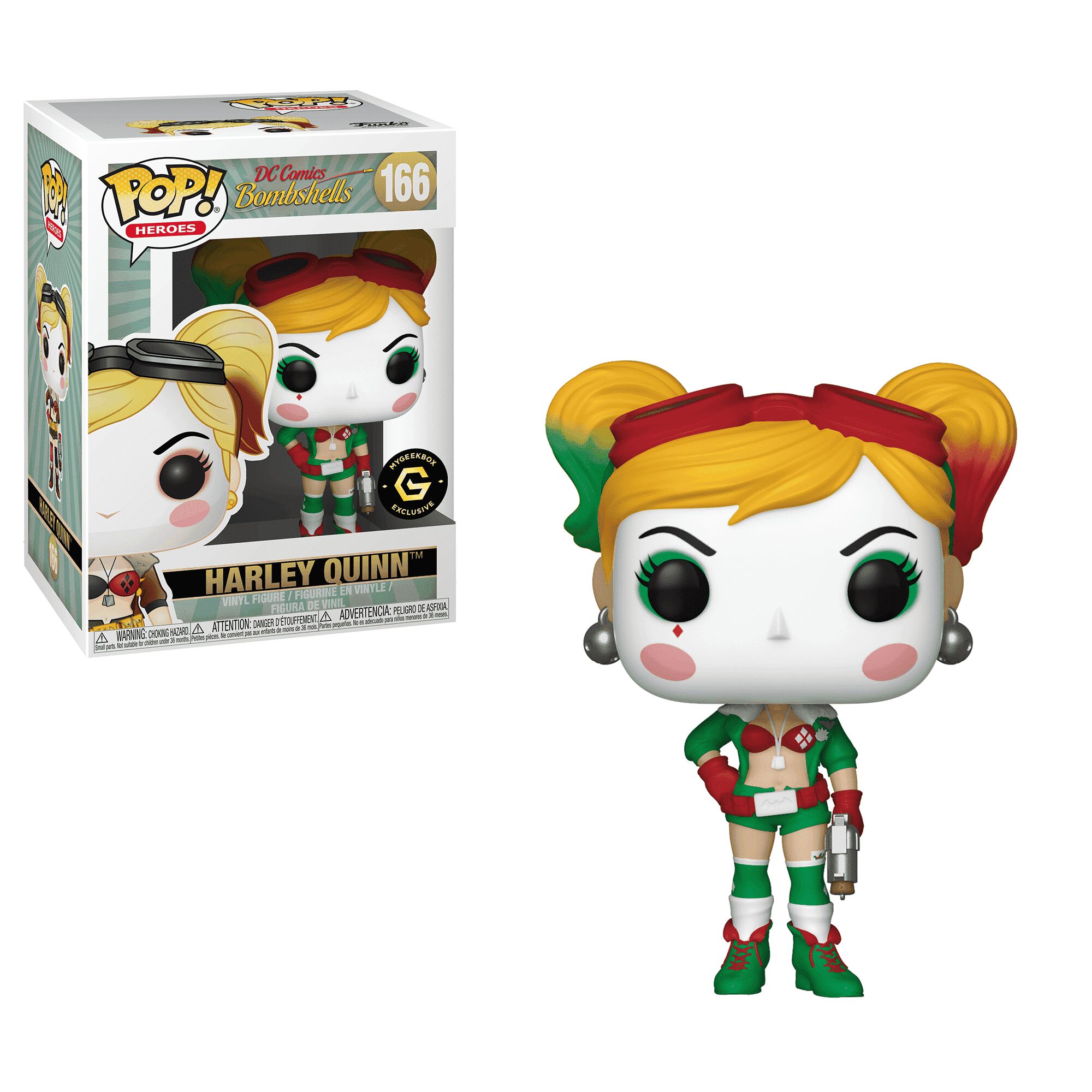 Coming Soon: My Geek Box Exclusive Bombshells Harley Quinn Pop!