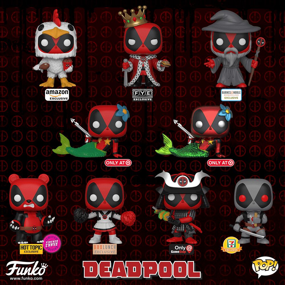 Coming Soon: Deadpool Pop! Exclusives!