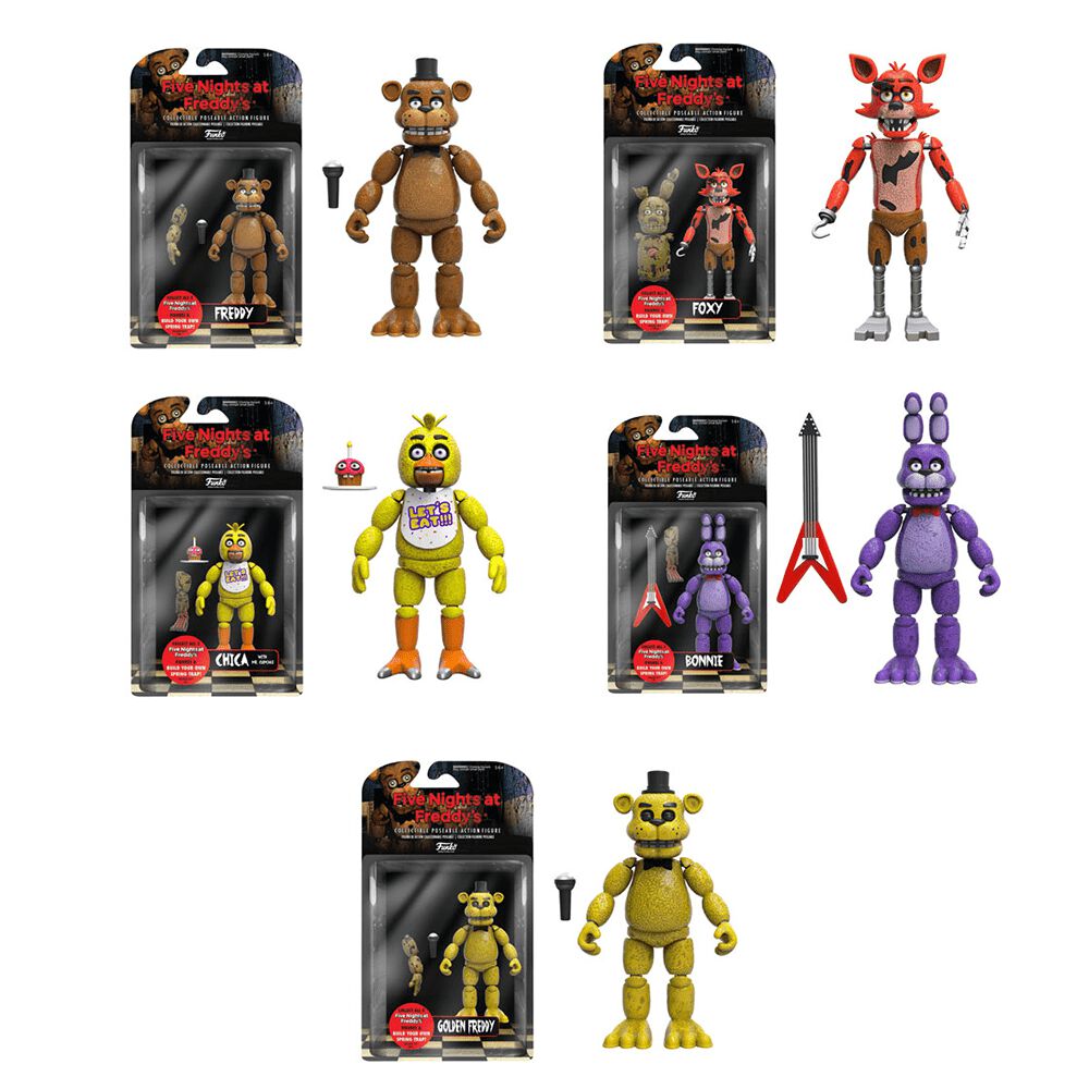 Coming Soon: FNAF Plushes and Action Figures!